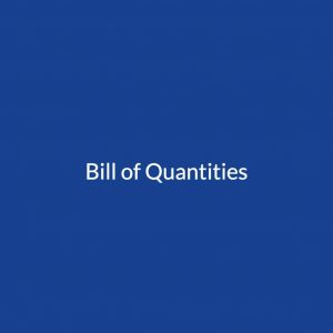 Bill of Quantities